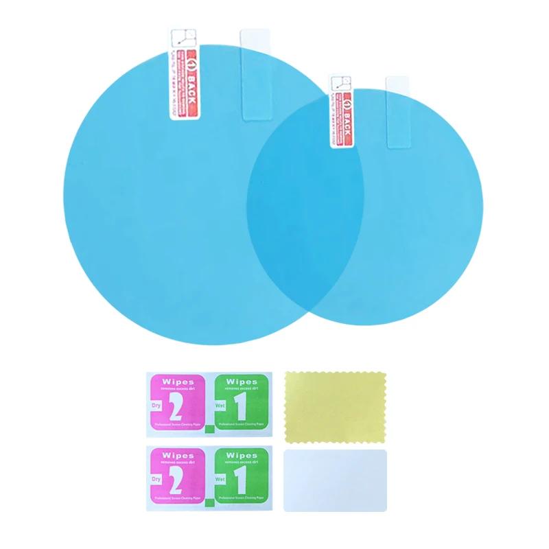 Car Rearview Mirror Film Side Window Rainproof Clear Film 2 Pcs Anti Fog Window Mirror Protective Film Sticker Car Accessories