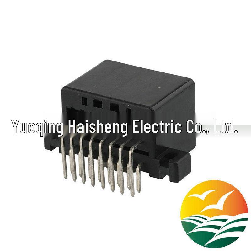 16-контактный разъем-колодка для печатной платы, штыревой разъем для платы, 16 отверстий DJ7161YC-1-10A