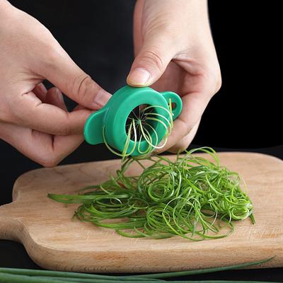 Зеленый лук Easy Slicer Shredder Plum Blossom Cut Green Onion Wire Drawing Superfine Vegetable Shredder Kitchen Tools