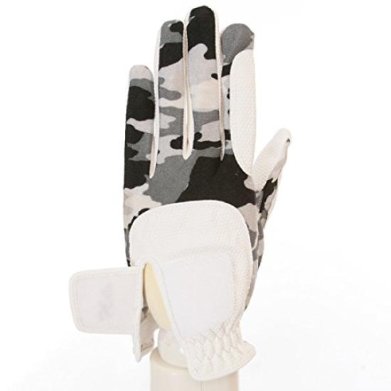 MIC 39 GOLF FIT39 Size Small Gloves, Unisex, MGF-220N, Left-Handed (Right-Handed), Camouflage/White,