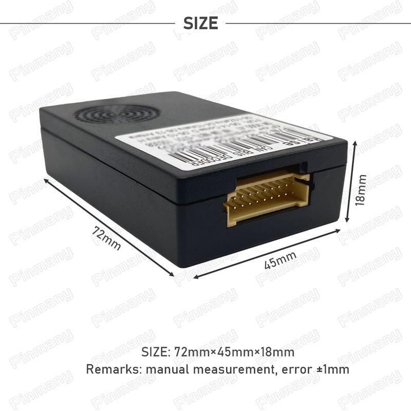 Декодер CAN-шины для автомагнитолы RAISE G-RZ-OP61 20-контактный черный ящик для Opel Mokka Astra J Astra K Corsa E Adam Insignia Meriva
