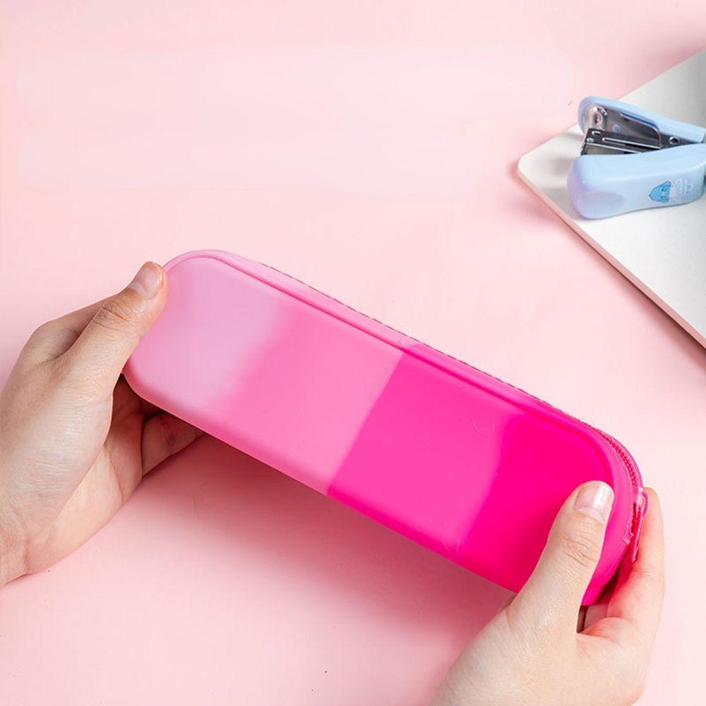 Большая вместительная сумка для ручек, мягкий силиконовый чехол для хранения ручек, новый пенал