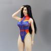 Costume Figure Clothes Female Clothes Sexy Party Sexy Costumes for Women Not Dark Navy [MKYOKO] 1/6 1/6 1/6 Tights, Onesie, Swimsuit, Wear, (Body,