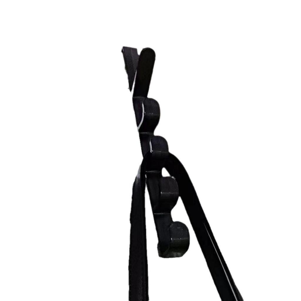 Dorm Bedside Hanging Hook: No-Drill Bunk Clothes Hanger & Storage Rack.