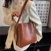 Women's Shoulder Bag Large Capacity Retro Style Casual Niche Mother and Son New