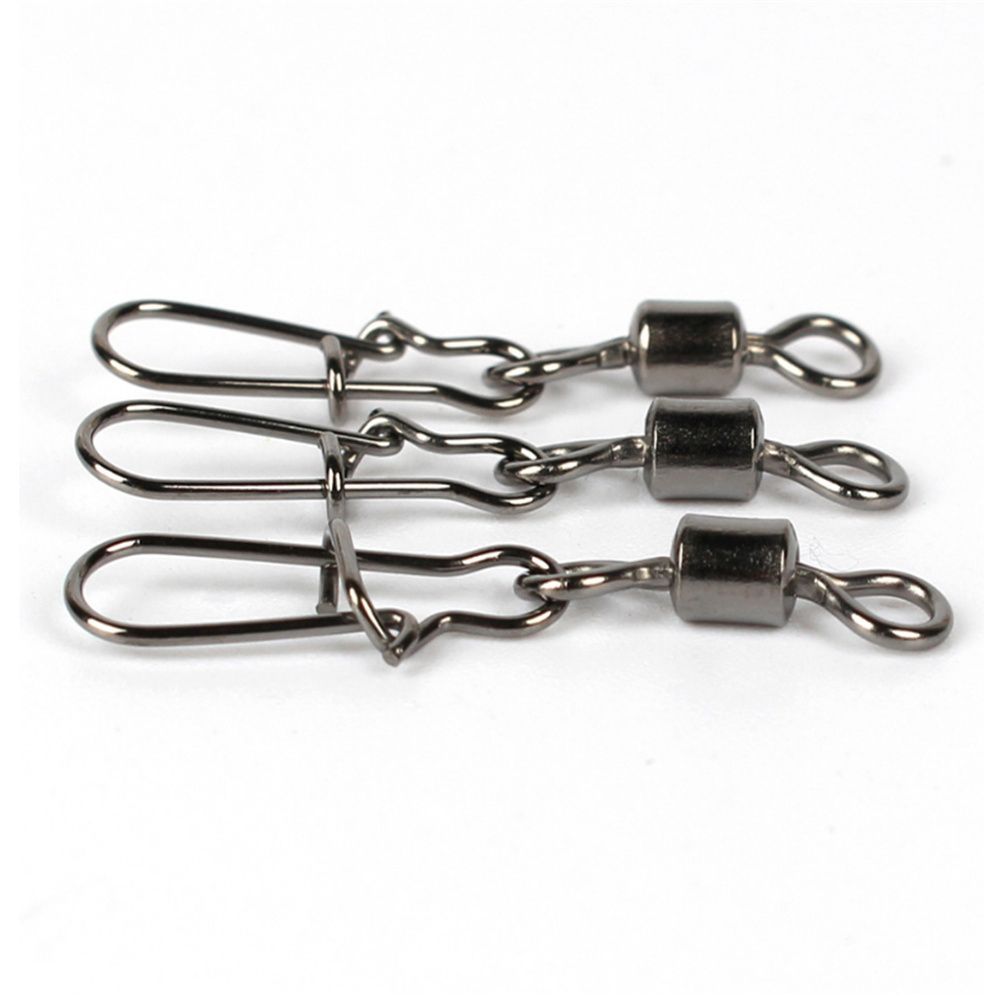 Pin Bearing Fishing Connector Swivel Connector Swivels Interlock Pin Snap Fishing Rolling Connector