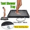 Палатка-душ для кемпинга с основанием пола, уличная палатка, душевой поддон, складной душевой поддон, основание душевой раковины для питомцев для кемпинга, путешествий