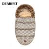 Thickened Baby Sleeping Bag Stroller Winter Warm Cocoon Style Infant Sleep Sack 0-3 Years Coral Fleece