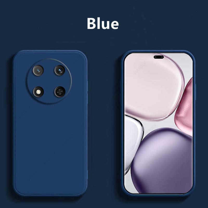 Жидкий силиконовый чехол для телефона Honor X9c Чехол для Honor X60 Pro Противоударный чехол Funda для Honor Magic7 Lite Чехол