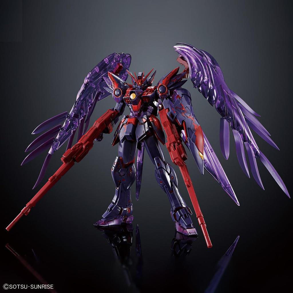 BANDAI SPRITS MG Wing Gundam Zero EW CONTRAST WING GUNDAM ZERO EW CONTRAST 1/100 XXXG-00W0 [ПЕРЕЧНЫЕ ЦВЕТА/ПРОЗРАЧНЫЙ ФИОЛЕТОВЫЙ] [ПЕРЕЧНЫЕ ЦВЕТА/ПРОЗРАЧНЫЙ ФИОЛЕТОВЫЙ]