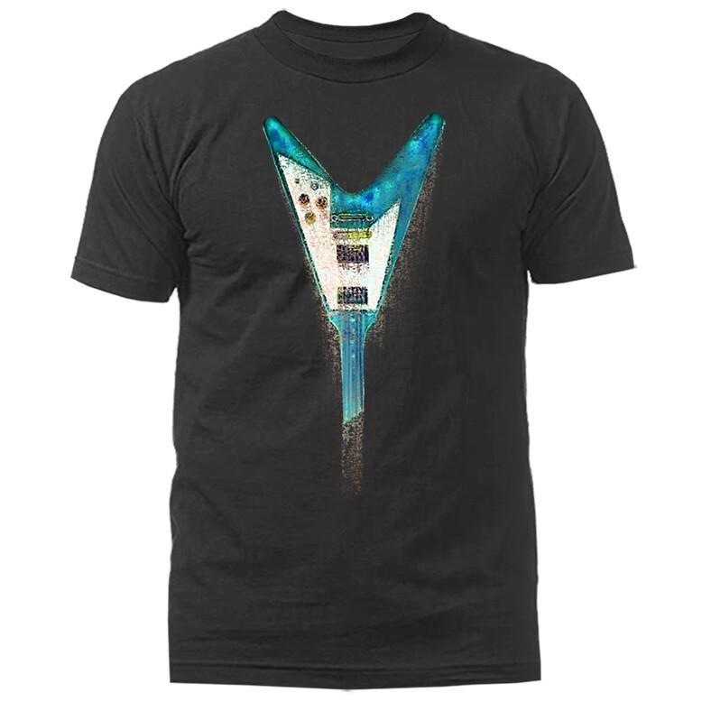 Guitar Dust Music Band Graphic T-shirt