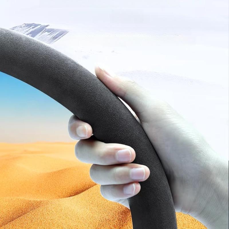 For XPENG X9 EREV 2026 Hand Sewn Steering Wheel Cover Grip Cover Car Interior Decoration Modification Accessories Supplies Tools
