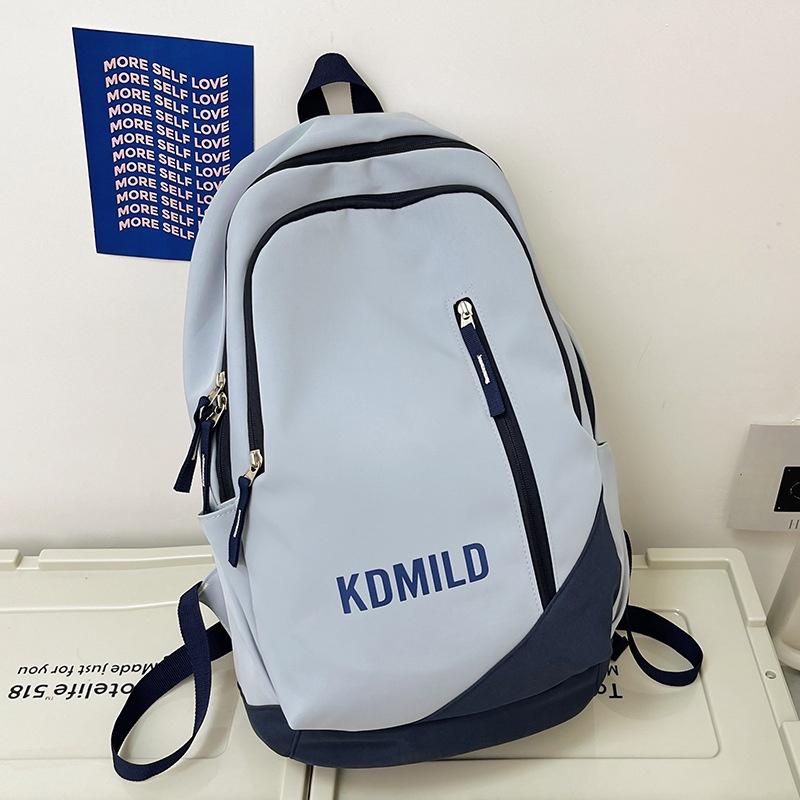 IELGY Сверхлегкий школьный рюкзак, легкий школьный рюкзак большой вместимости, пятицветный вариант (опционально). (без кулона)