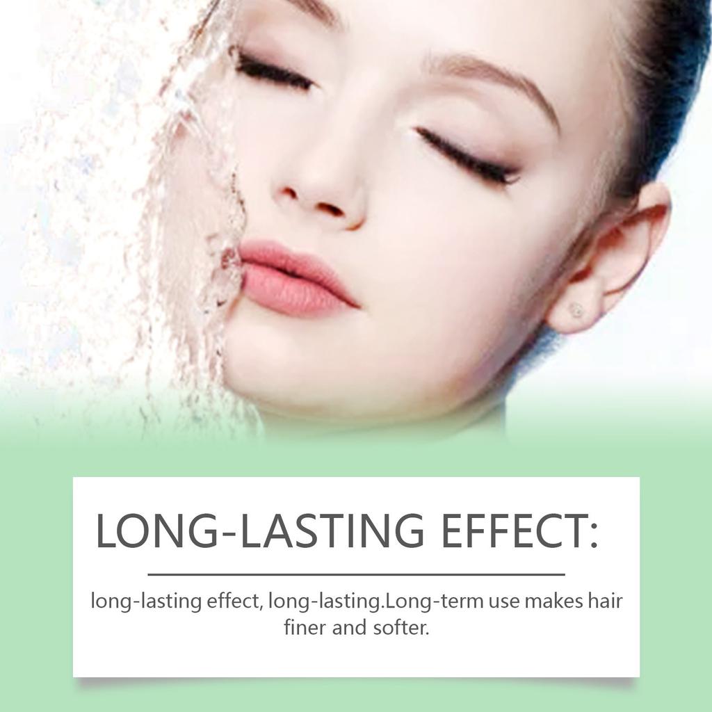 Восковая бумага для удаления волос на лице мягкая, чистая и не оставляет пятен. Это съемная бумага для удаления волос на губах, которая портативна для ежедневного использования, 1 мл