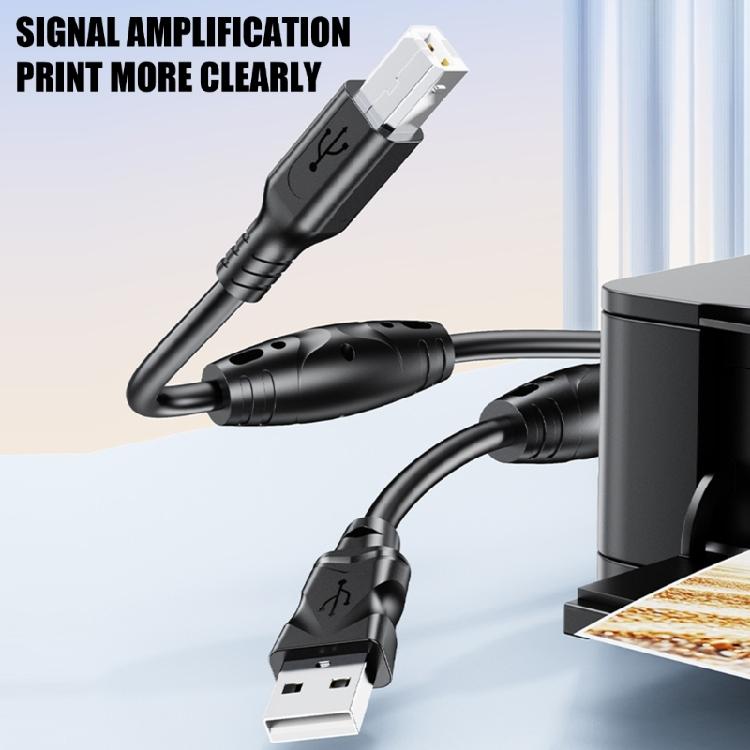 USB-кабель с расширенным радиусом действия, оснащенный усилителями сигнала, для надежного подключения принтера на большом расстоянии