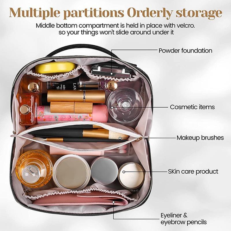 Косметичка большой емкости, дорожная косметичка, сумки для макияжа для женщин, водонепроницаемые портативные косметички