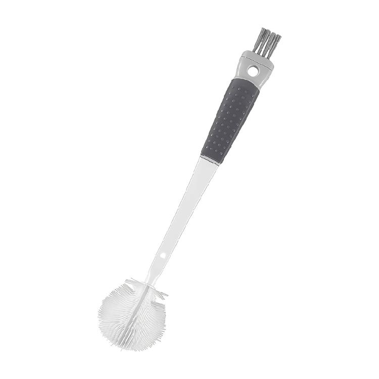 Термостойкая щетка для мытья чашек, скребок с силиконовой щетиной, не царапающей поверхность, и складной головкой для кухни
