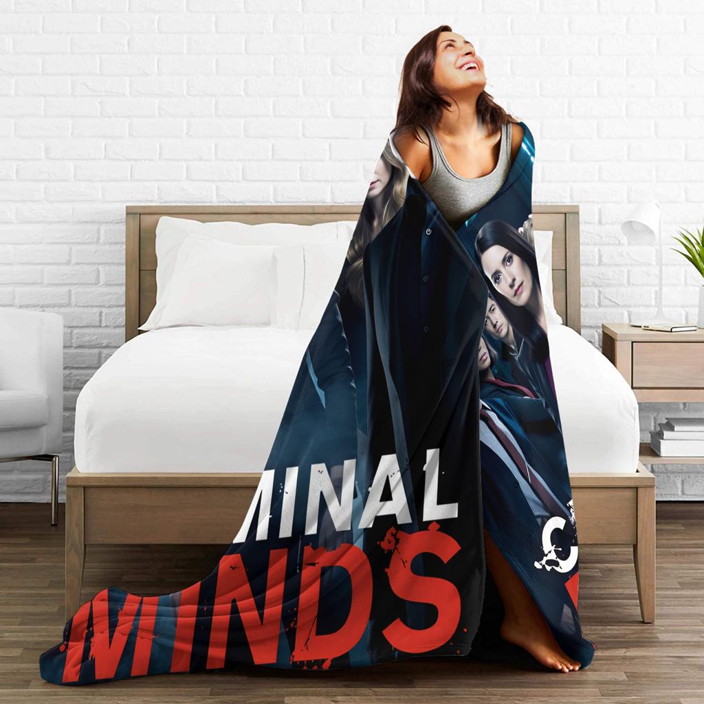 Новое поступление Criminal Minds Спенсер Рид Плед Теплый Мягкий Модный Плюшевый Плед Путешествия Фланелевая Постельная Покрывало Покрытие для Кровати