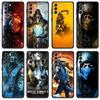Game Mortal Kombat For Samsung Galaxy S21 Plus S22 Ultra 5g S10 Lite Note 20 10 S8 S20 Fe S9 S10e S7 Bag Phone Case