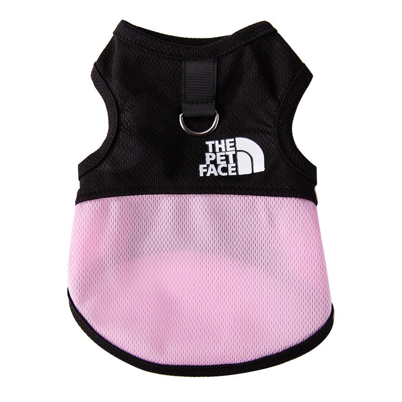 Summer Dogs Clothes Mesh Breathable Dogs Cats Vest For Puppy Maltese Chihuahua T-shirt French Bulldog Vest Pet Costumes