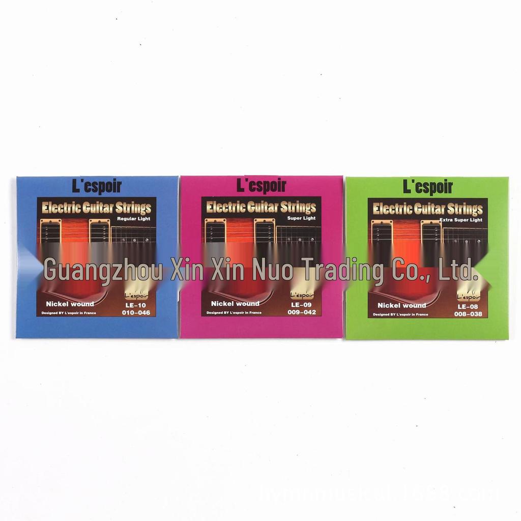 Шестигранные стальные гитарные струны Gold Bean с никелированным покрытием, устойчивые к ржавчине