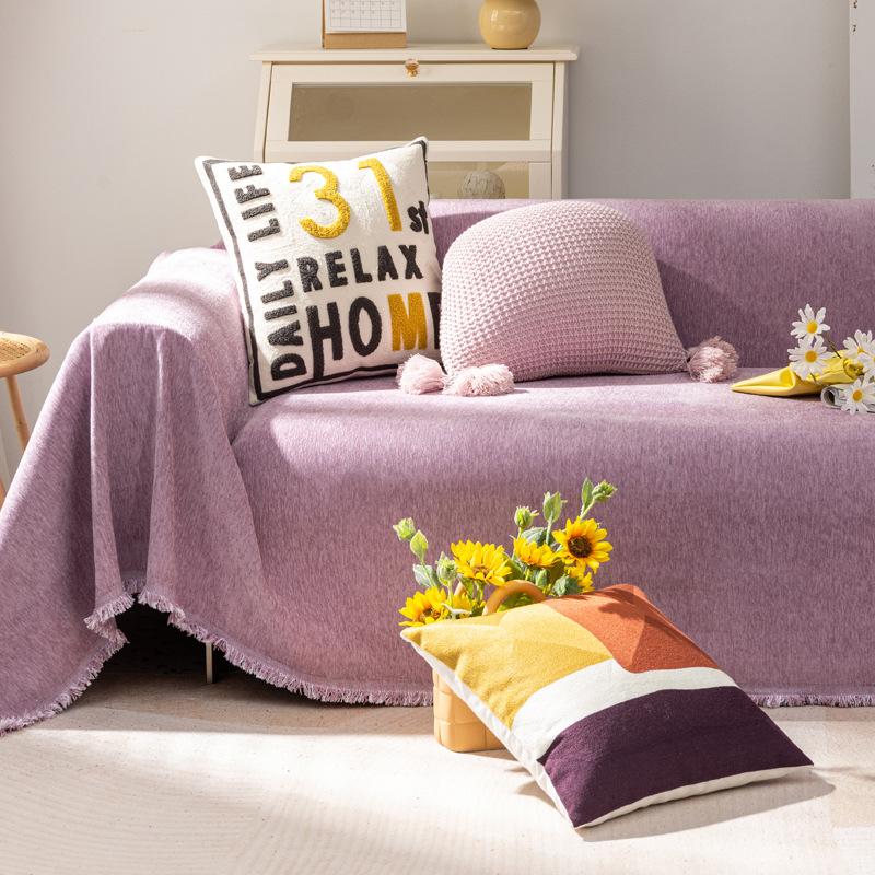 Ленивый тканевый чехол для дивана, чехол из хлопка, универсальная ткань для чехлов в скандинавском стиле, чехол для диванной подушки, одеяло, полотенце, одеяло, универсальное на четыре сезона