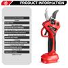 ONEVAN Brushless Electric Pruning Shear Cordless Portable Trimming Tree Cutting Garden Power Tool For Makita 18V Battery Pin