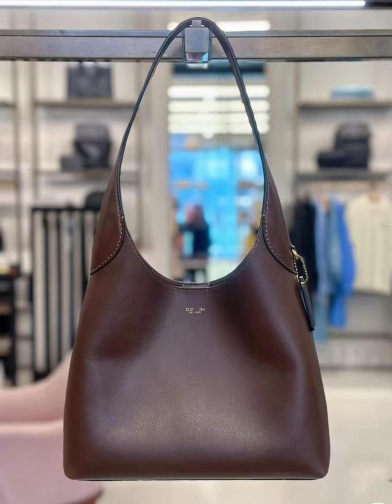 Большая ретро-сумка-тоут Brooklyn - Одноплечная сумка для поездок на работу