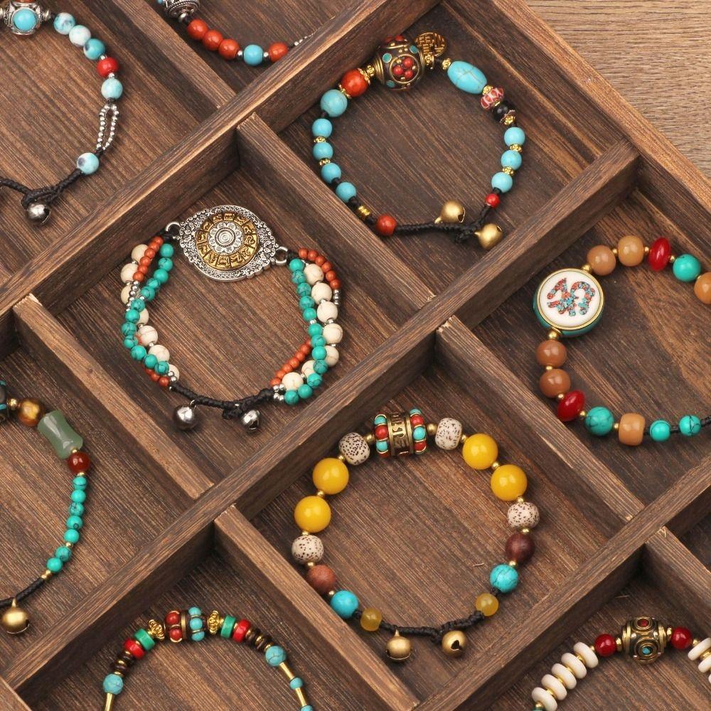 Colorful Bohemian Bracelet Nepal Tibetan Style Vintage Beaded Bracelet Jewelry
