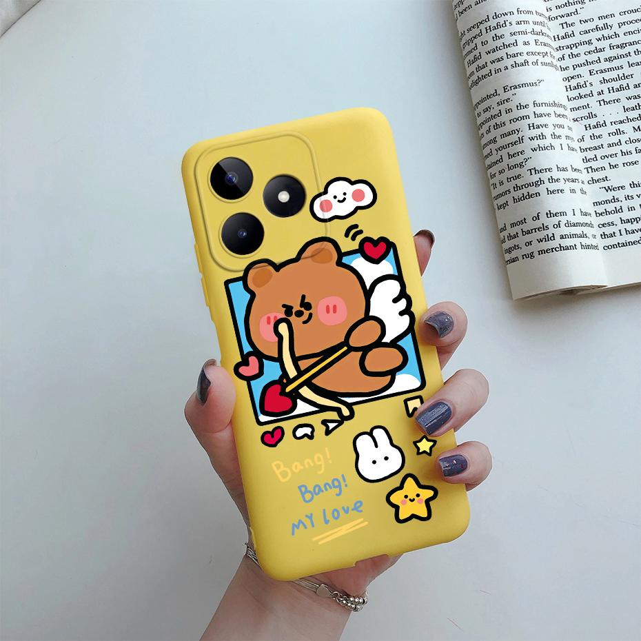 Чехол для Realme Note 50 Силиконовый Модный Мраморный Астронавт Расписной ТПУ Funda для Realme Note 50 Note50 Задняя Крышка Корпус Чехол