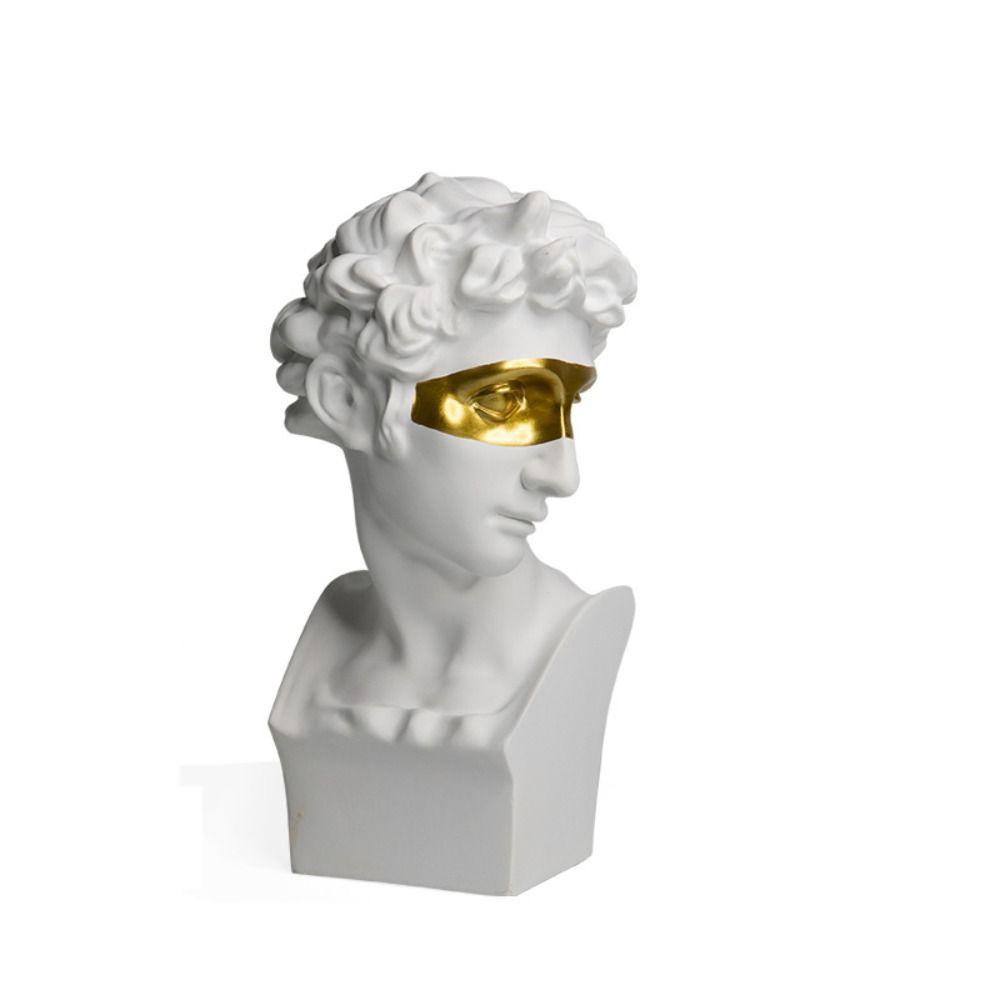 Декор Художественные принадлежности Гипсовые портреты Бюст Давида Статуя Фигурка из греческой мифологии Скульптура персонажа