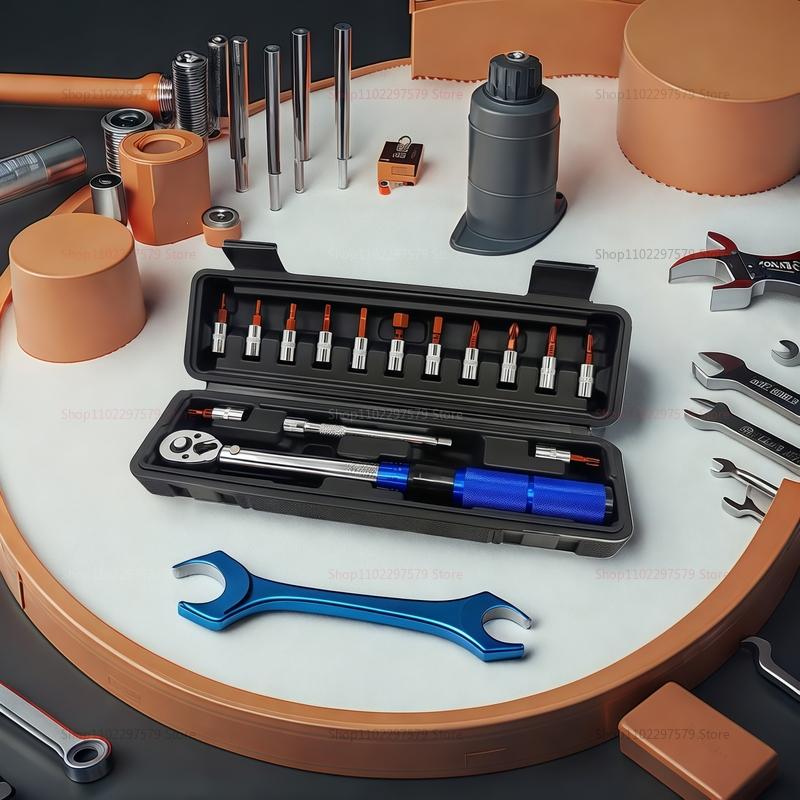 Высокоточный динамометрический ключ с предустановкой 2-24 Нм, регулируемая трещотка, инструмент для быстрой разблокировки для автомобильного механического ремонта