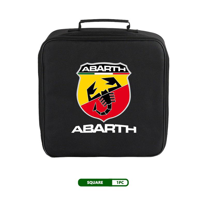 Oxford Cloth Car Charge Cable Case Organiser Waterproof Charging Gun Storage Bag For Abarth FIAT 500 FR Stilo Doblo Tipo Lancia