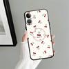 Мультяшная вишня Funda Чехол для телефона для Apple iPhone 17 Pro Max 12 13 14 Air 16 15 Pro 7 8 XR XS MAX 11