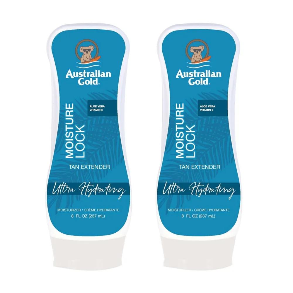 Australian Gold Moisture Lock Tan Extender Lotion 237ml (2 pieces)