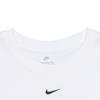 Nike Спортивная одежда Essential Boxy Logo Crew Neck Повседневная футболка Женская Топы Белый DD1238-100