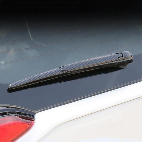 Car Rear Window Wiper Cover Trim For Dodge Durango 2011-2014 Accessories Carbon