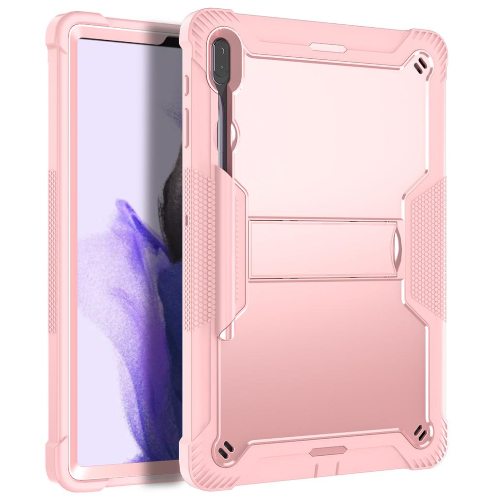 Бронированный чехол для Samsung Galaxy Tab S8 S9 Ultra 14,6 дюйма SM-X900 SM-X906 X900 X906 Гибридный бронированный противоударный силиконовый детский чехол Настольная подставка