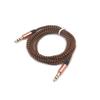 Colorful 3.5mm Braided Metal Shell Audio Cable - Male To Male AUX Connection