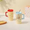 Large Capacity Ceramic Milk Cup Household Cute Drinking Cup Mug Birthday Gift Cup