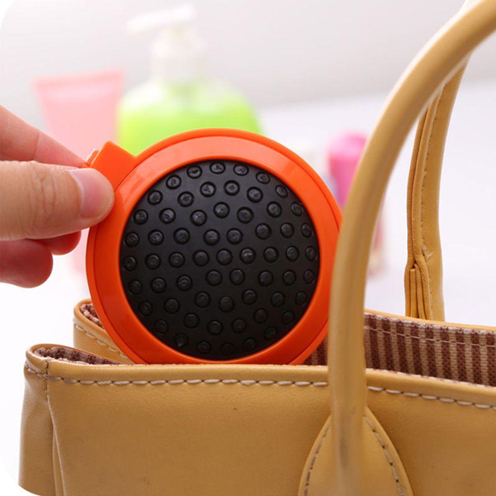 Карманный размер Компактное косметическое зеркало в комплекте Косметические инструменты Массажер для кожи головы Складная щетка для волос