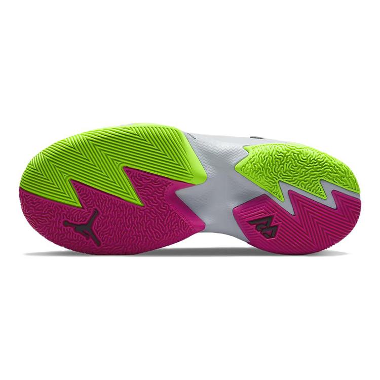 Новые минималистичные баскетбольные кроссовки с низким верхом Jordan One Take 3 Russell Westbrook 3, зеленые, красные, черные, для подростков DC7702-002