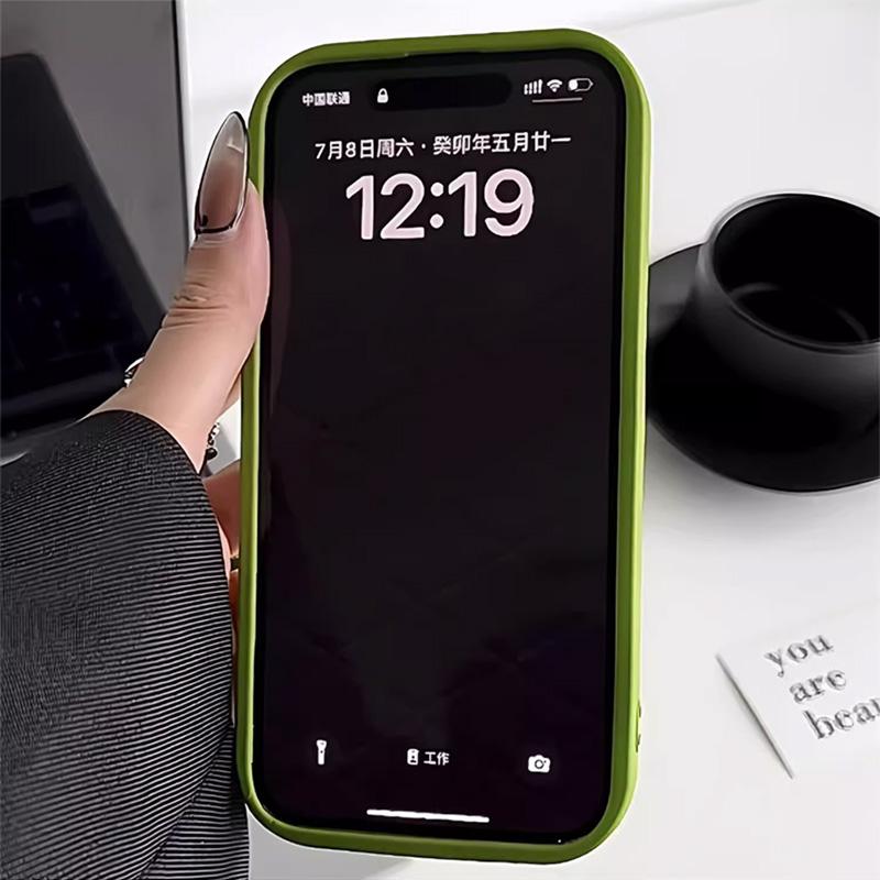 Чехол для телефона с крупным цветочным дизайном iPhone 15 Pro Max 11 12 13 16 14 Plus Силиконовый противоударный чехол Защитная оболочка для объектива