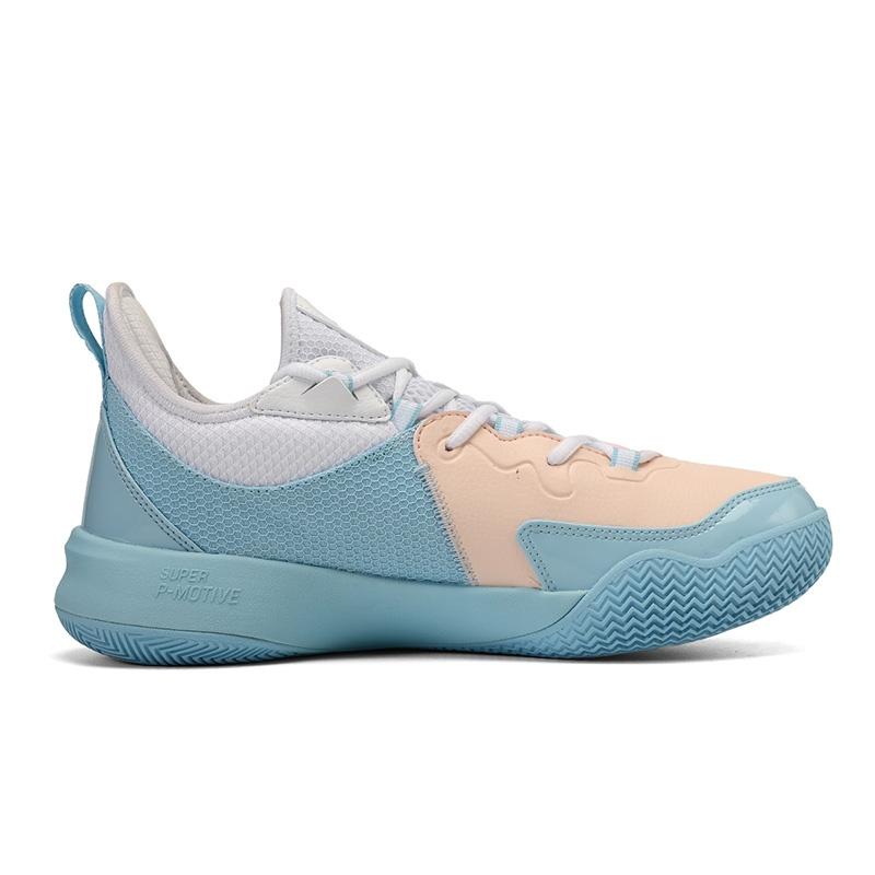 PEAK Blade Edge Pro Rebound Textile, Synthetic Leather Cushioning, Wear Resistant Low top Performance Basketball Shoes Men's DA340331