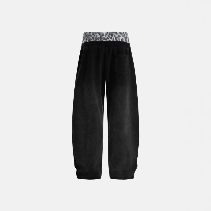 Mens Loose Straight Leg Sweatpants - 2026 Streetwear Casual Trousers