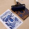 Резиновый валик Brayer для печатных красок, масляной живописи, художественной глиняной штамповки, 8 дюймов