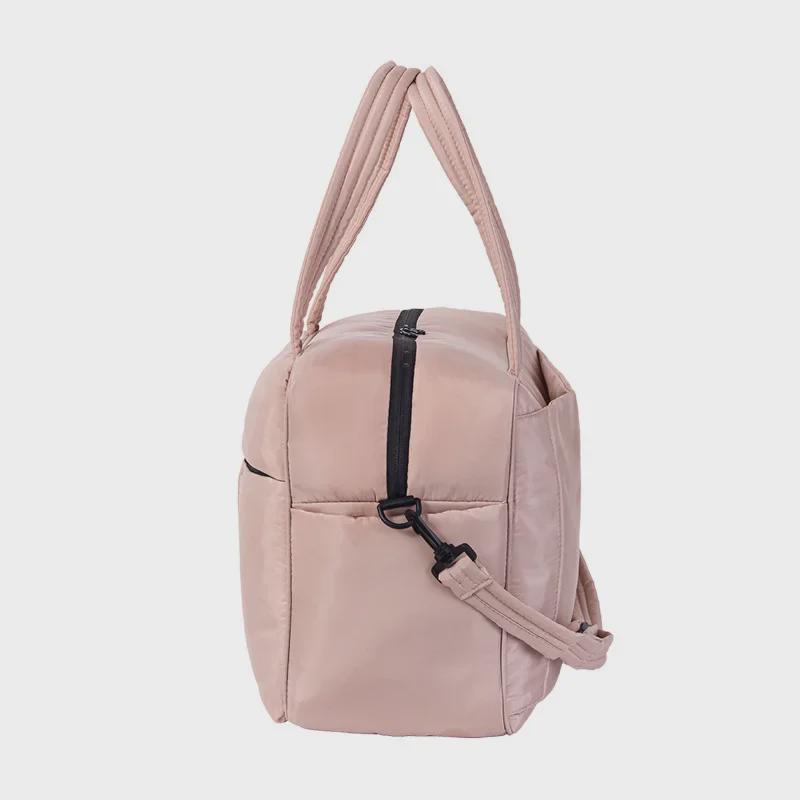 Дорожная сумка Lulu High-Value: Большая емкость для разделения влажного и сухого мусора, ручной мешок из хлопкового пуха