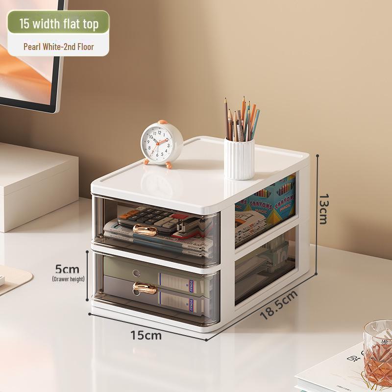 Пластиковый настольный органайзер для канцелярских принадлежностей и косметики
