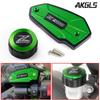 For KAWASAKI Z 900 Z900 2017- 2022 2023 Motorcycle Front and Rear Brake Fluid Tank Covers Tank Cover Protection Accessories