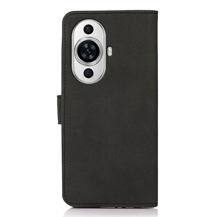 Для Huawei nova 11 Pro / nova 11 Ultra текстурированный чехол-кошелек из искусственной кожи с подставкой для телефона